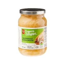 PC Organics Sauerkraut  473 ml, $1.27/100ml