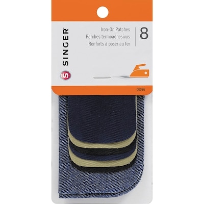 Singer SINGER COMBO PATCHES 8x1.0 ea, 0,94 $/1ch