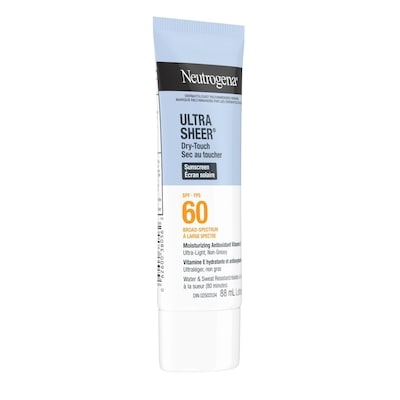 Ultra Sheer Écran solaire Sec au toucher, FPS 60
