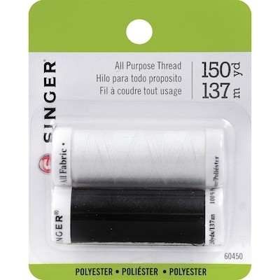 Singer Poly Thread 2x1.0 ea, $3.75/1ea