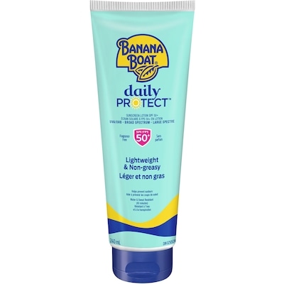 Banana Boat Daily Protect Daily Sunscreen Lotion SPF 50+ 240 ml, $5.00/100ml