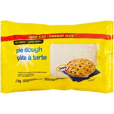No Name Pie Dough Club Size 2 kg, $0.45/100g