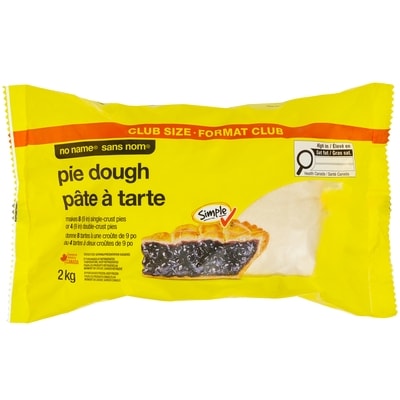 No Name Pie Dough Club Size 2 kg, $0.43/100g