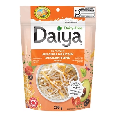 Daiya Mélange Mexicain en copeaux sans produits laitiers 200 g, 3,25 $/100g