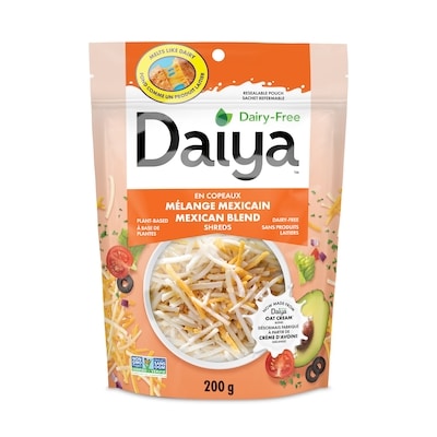 Daiya Mélange Mexicain en copeaux sans produits laitiers 200 g, 3,50 $/100g