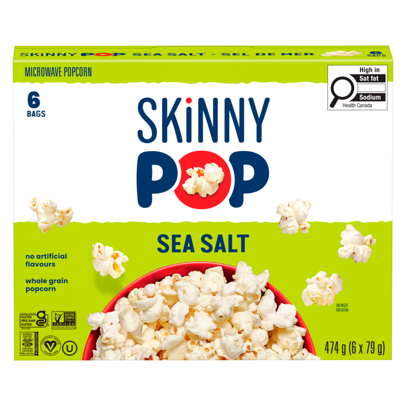 Microwave Seasalt Popcorn