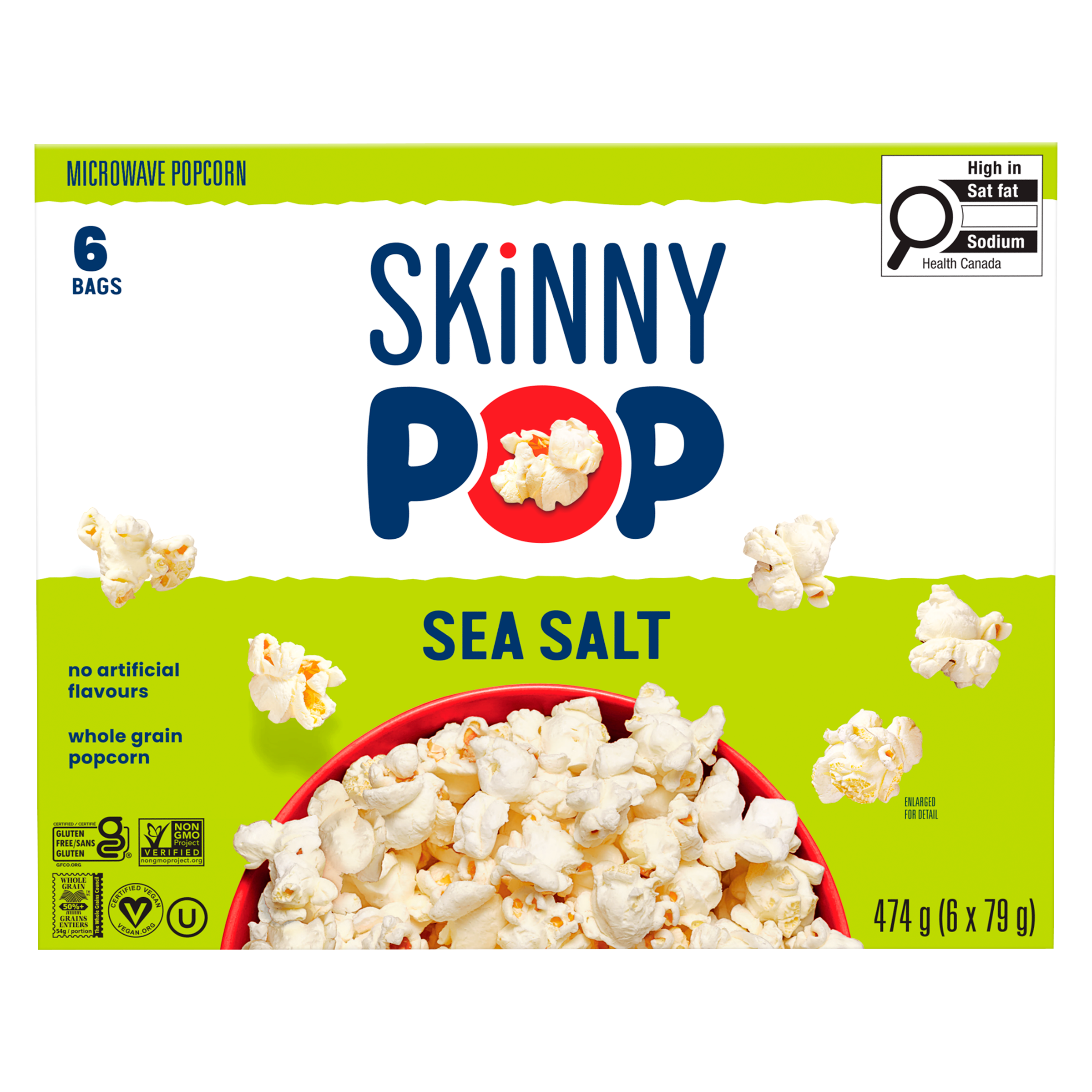 Microwave Seasalt Popcorn