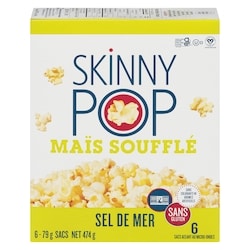 Skinny Pop SKINNY MAIS ECL MICR-O SEL MER 476 g, 1,89 $/100g