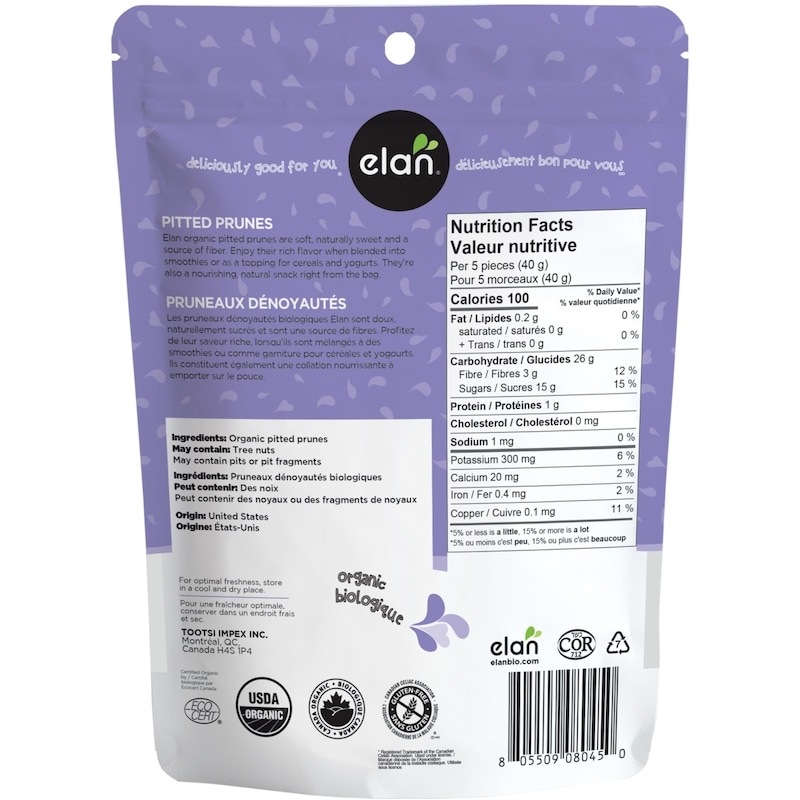 Pitted Prunes Organic