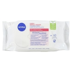 Biodegradable 3-In-1 Cleansing Wipes Dry Skin