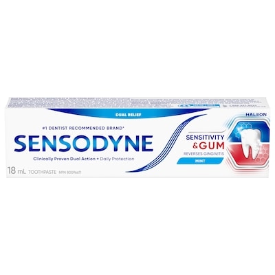 Sensodyne Sensitive Gum Toothpaste, Mint 75 ml, $11.99/100ml