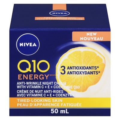Nivea Q10 Energy Night Cream 50 ml, $46.78/100ml