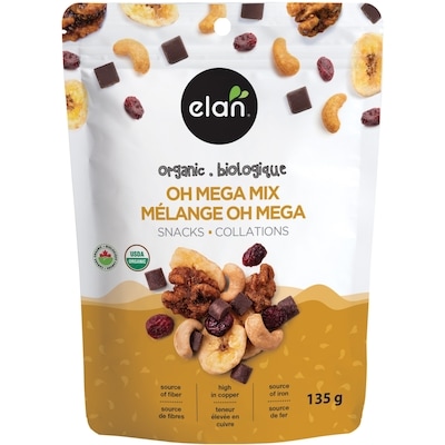 Elan Oh Mega Mix Bio 135 g, 3,55 $/100g
