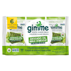 Sea Salt & Avocado Oil Premium Roasted Seaweed