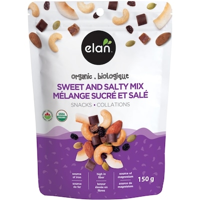 Elan Mélange Sucré Salé Bio 150 g, 3,19 $/100g