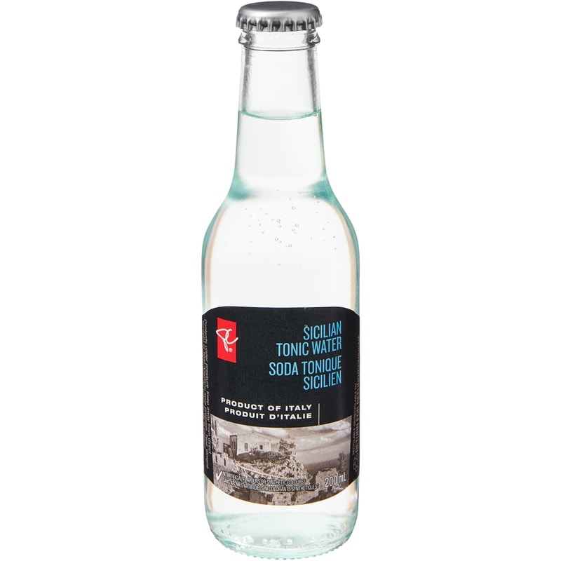 PC Black Label Sicilian Tonic Water - 4x200.0 ml | Zehrs