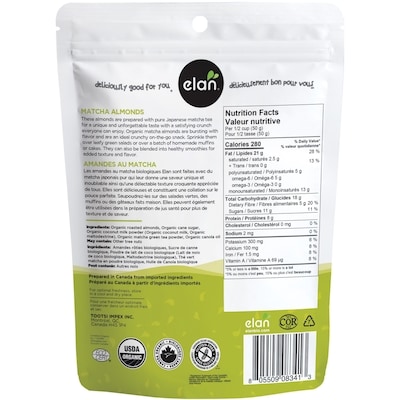 Matcha Amandes Bio
