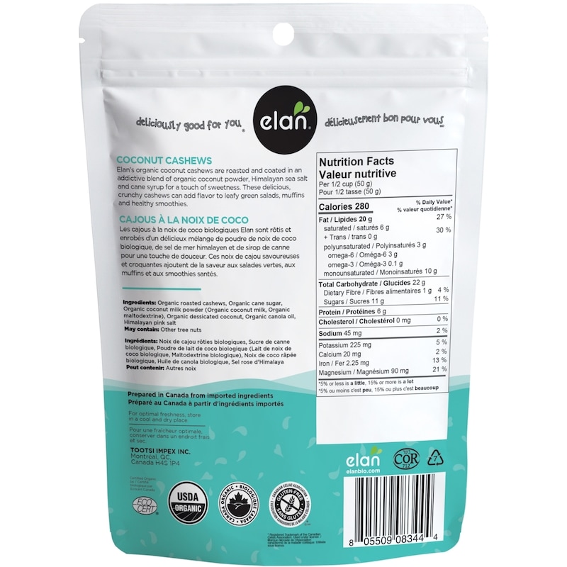 Coconut Cashews Organic