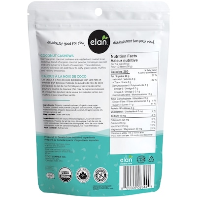 Noix De Coco Noix De Cajou Bio