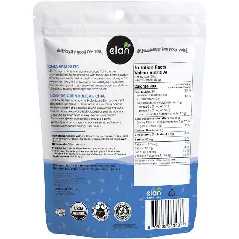 Chia Walnuts Organic