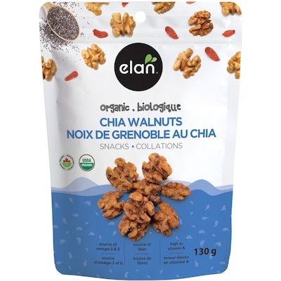 Elan Chia Noix De Grenoble Bio 130 g, 4,92 $/100g
