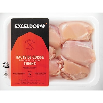 Exceldor ChickenThigh Boneless Skinless 1 ea, $10.00/1ea