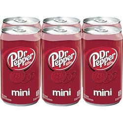 Dr Pepper Boisson gazeuse mini  6x222.0 ml, 0,37 $/100ml