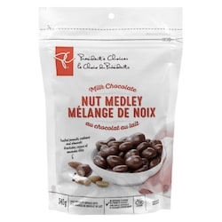 President's Choice Milk Chocolate Mixed Nuts 340 g, $2.79/100g