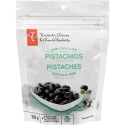 le Choix du Président Dark Choc Pistachios Seaslt 200 g, 4,75 $/100g