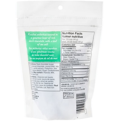 Dark Choc Pistachios Seaslt