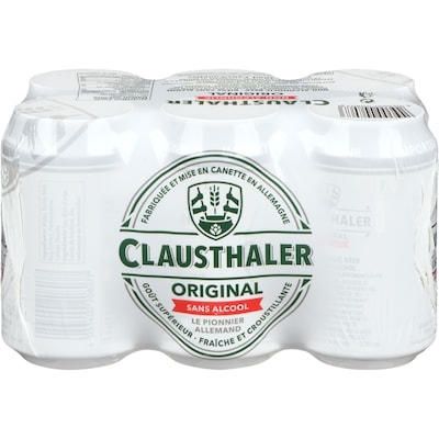 CLAUSTHALER CLAUSTHALER ORIGINAL DEALC 6PK 6x330.0 ml, 4,85 $/100ml
