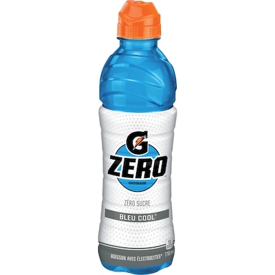 Gatorade Boisson pour sportifs Gatorade G Zero Bleu cool 710 ml, 0,38 $/100ml