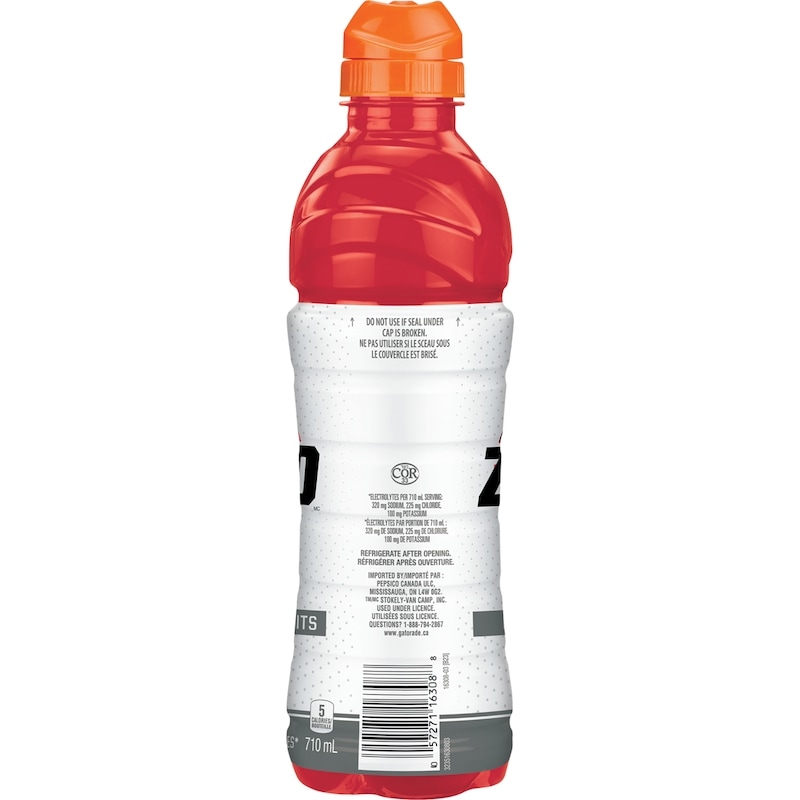 Zero Fruit Punch Sports Drink  
