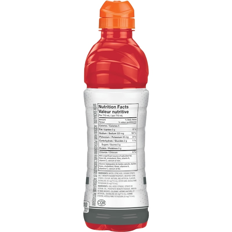 Zero Fruit Punch Sports Drink  