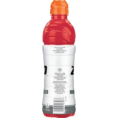 Boisson pour sportifs Gatorade Zero Punch aux Fruits