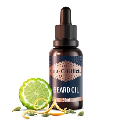 Gillette King C. Beard Oil with argan oil for a smooth, soft beard 30 ml, $73.30/100ml