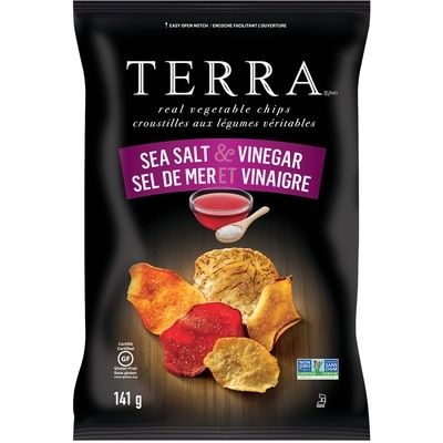 Terra Croustille aux légumes sel et vinaigre 141 g, 4,60 $/100g