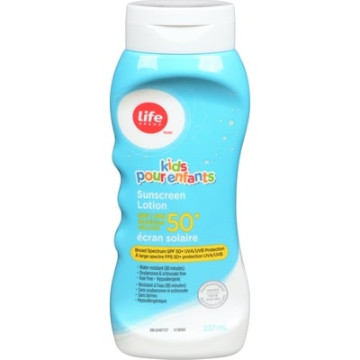 Life Brand Kids Sun Lotion SPF 50 237 ml, $4.22/100ml