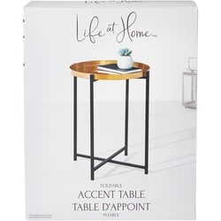 Life at Home Foldable Accent Table 1 ea, $34.44/1ea