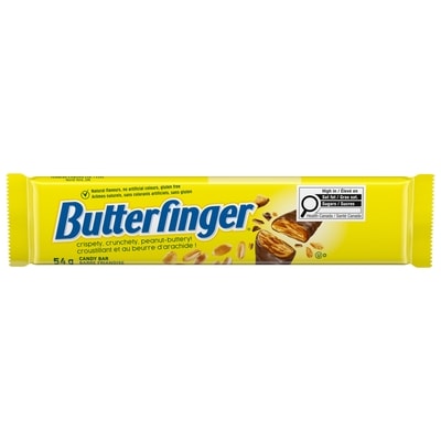Ferrero Rocher Barres de chocolat au beurre d'arachide, barre de format standard emballée individuellement 54 g, 2,39 $/100g