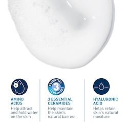 Cerave Cream-to-Foam Face Wash, for Normal to Dry Skin - 354 ml