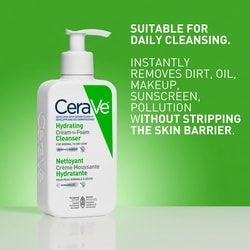 Cerave Cream-to-Foam Face Wash, for Normal to Dry Skin - 561 ml