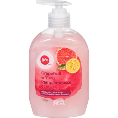 Life Brand Hand Soap, Grapefruit & Yuzu 340 ml, $0.88/100ml