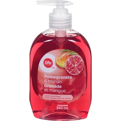 Life Brand Hand Soap, Mango 340 ml, $0.88/100ml