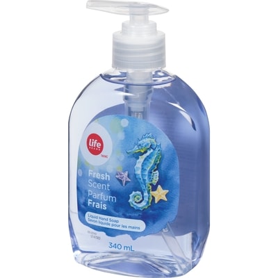 Savon pour les mains, aquarium