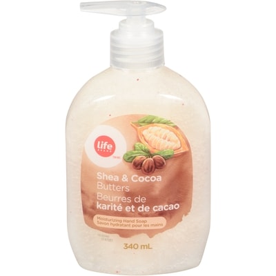 Life Brand Hand Soap, Shea Cocoa Butter 340 ml, $0.88/100ml