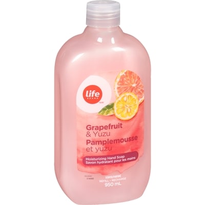 Savon hydratant pour les mains pamplemousse et yuzu