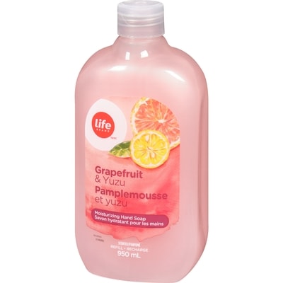 Savon hydratant pour les mains pamplemousse et yuzu
