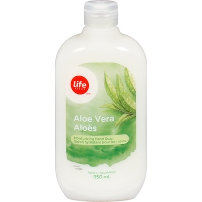 Life Brand Hand Soap, Aloe Vera 950 ml, $0.74/100ml