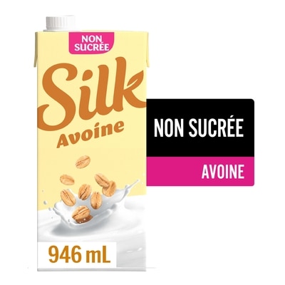 Silk Boisson d'avoine originale non sucrée 946 ml, 0,40 $/100ml